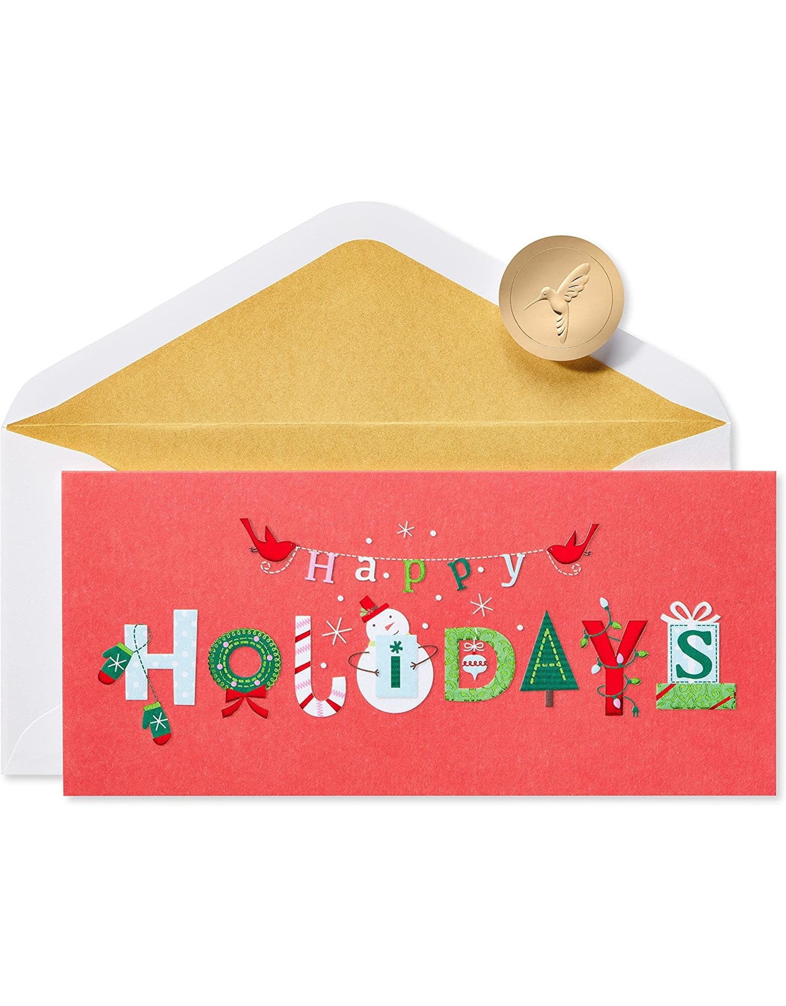PAPYRUS® Boxed Christmas Cards Happy Holidays 16pk
