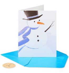 PAPYRUS® Boxed Christmas Cards 20pk Painterly Snowman