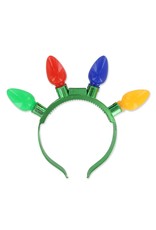 Lotsa LITES! Jumbo Flashing Christmas Holiday Lights Headband