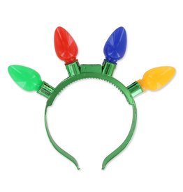 Lotsa LITES! Jumbo Flashing Christmas Holiday Lights Headband