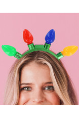 Lotsa LITES! Jumbo Flashing Christmas Holiday Lights Headband