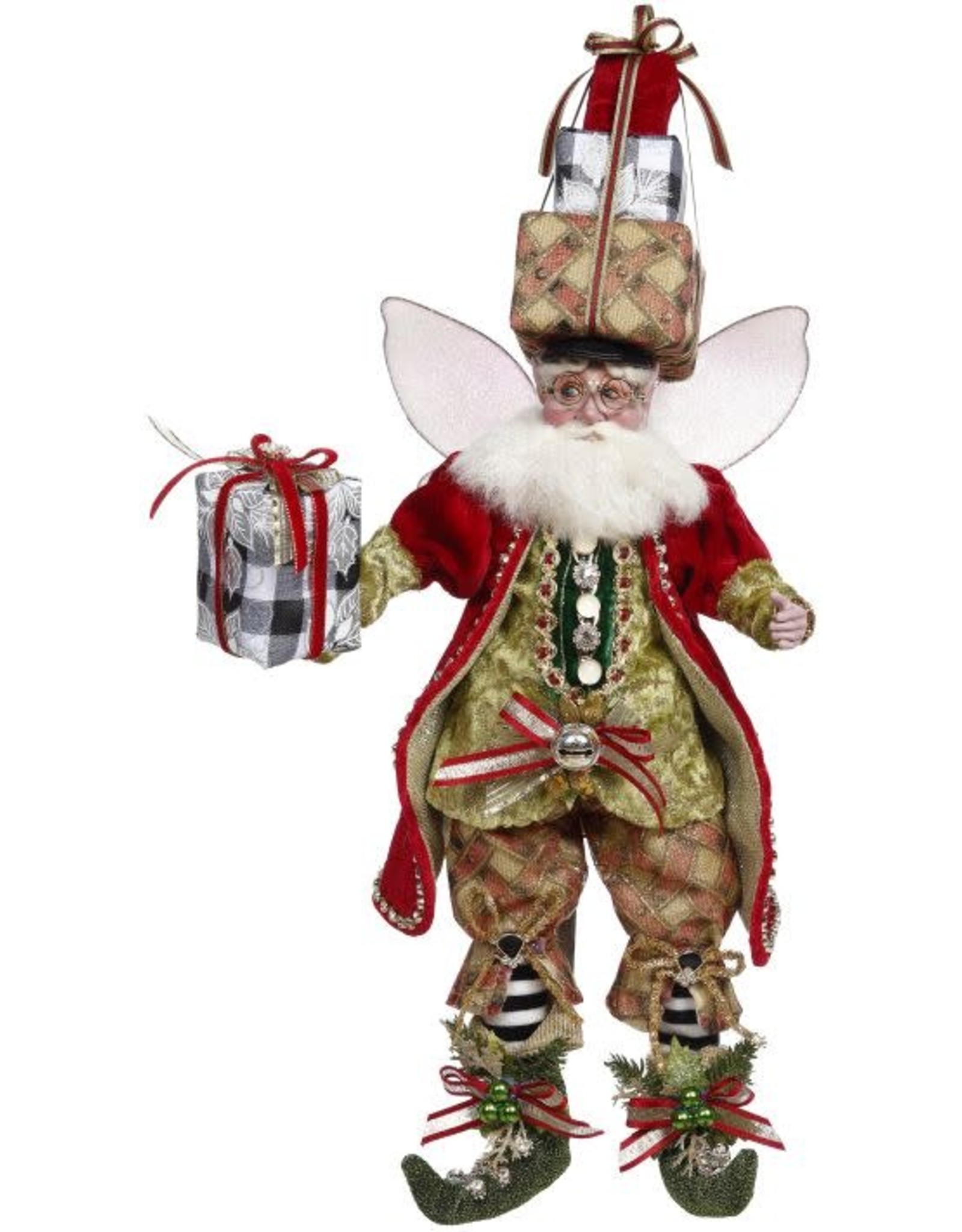 Mark Roberts Fairies Christmas Fairy of Presents Med