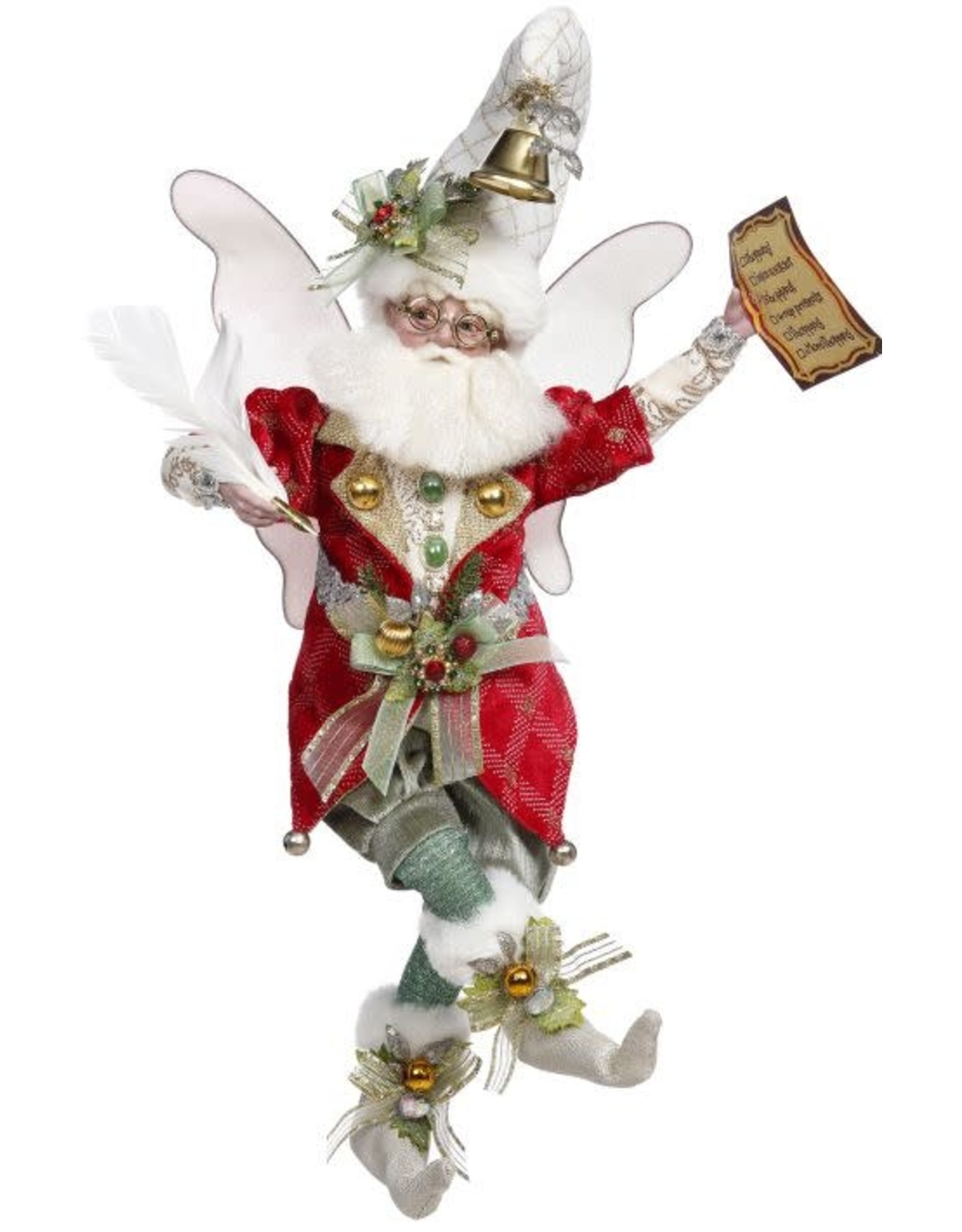 Mark Roberts Fairies Christmas List Fairy MED