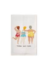 Mud Pie Hand Towel Pool Ladies Summer Bod Ready