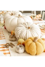 Mud Pie Buffalo Check Pumpkin Place Card Holder - T