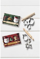 Mud Pie Christmas Cookie Cutter Set For Children GRN