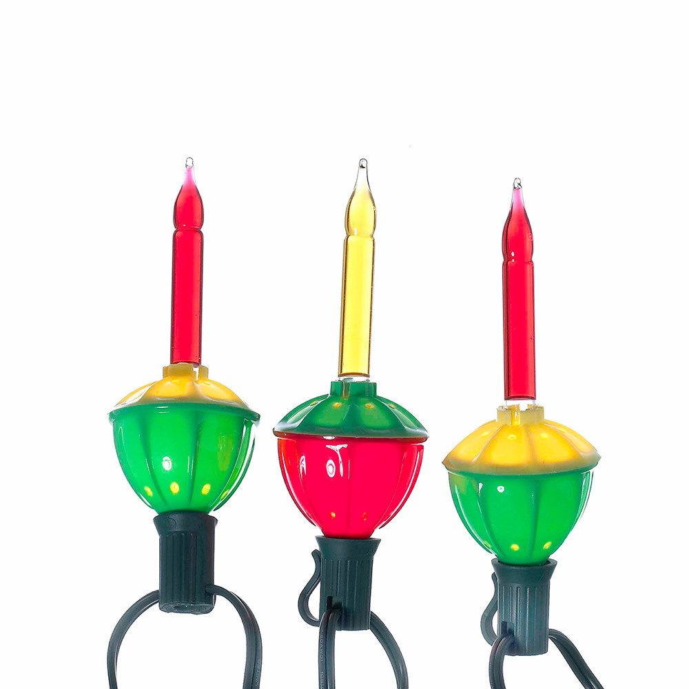 Kurt Adler Bubble Lights Set UL 7Light Multicolored Bubble Light Set