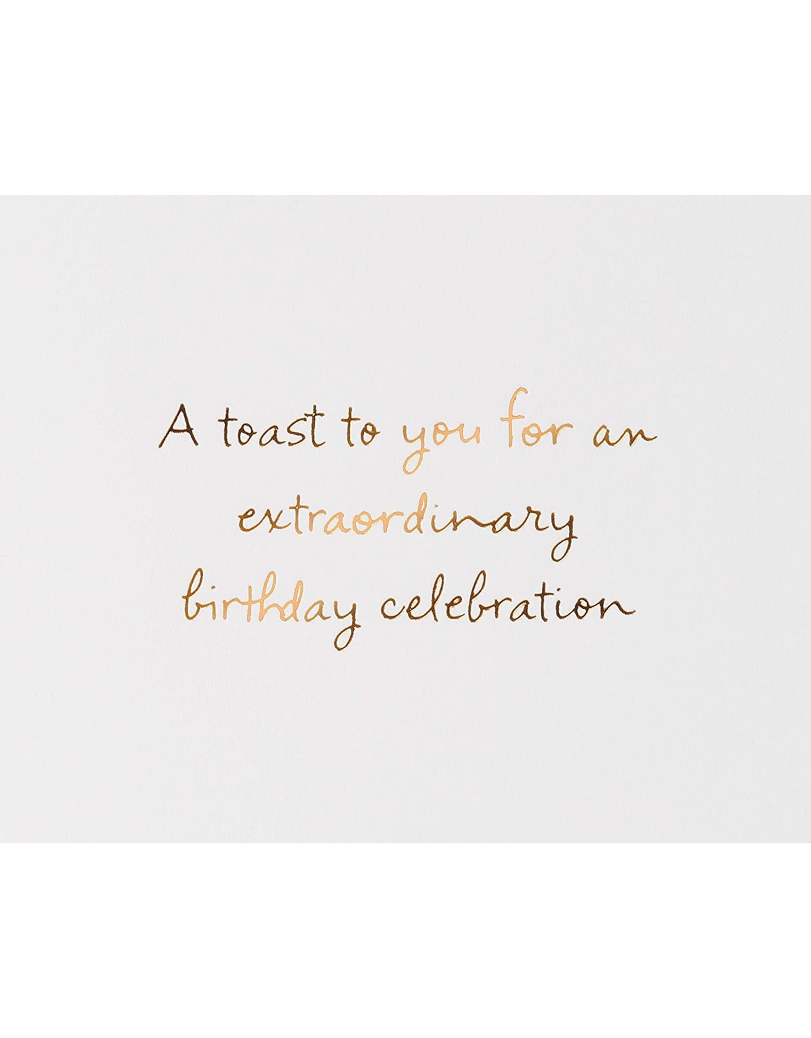 PAPYRUS® Birthday Card Age And Glasses Of Wine Should Never Be Counted