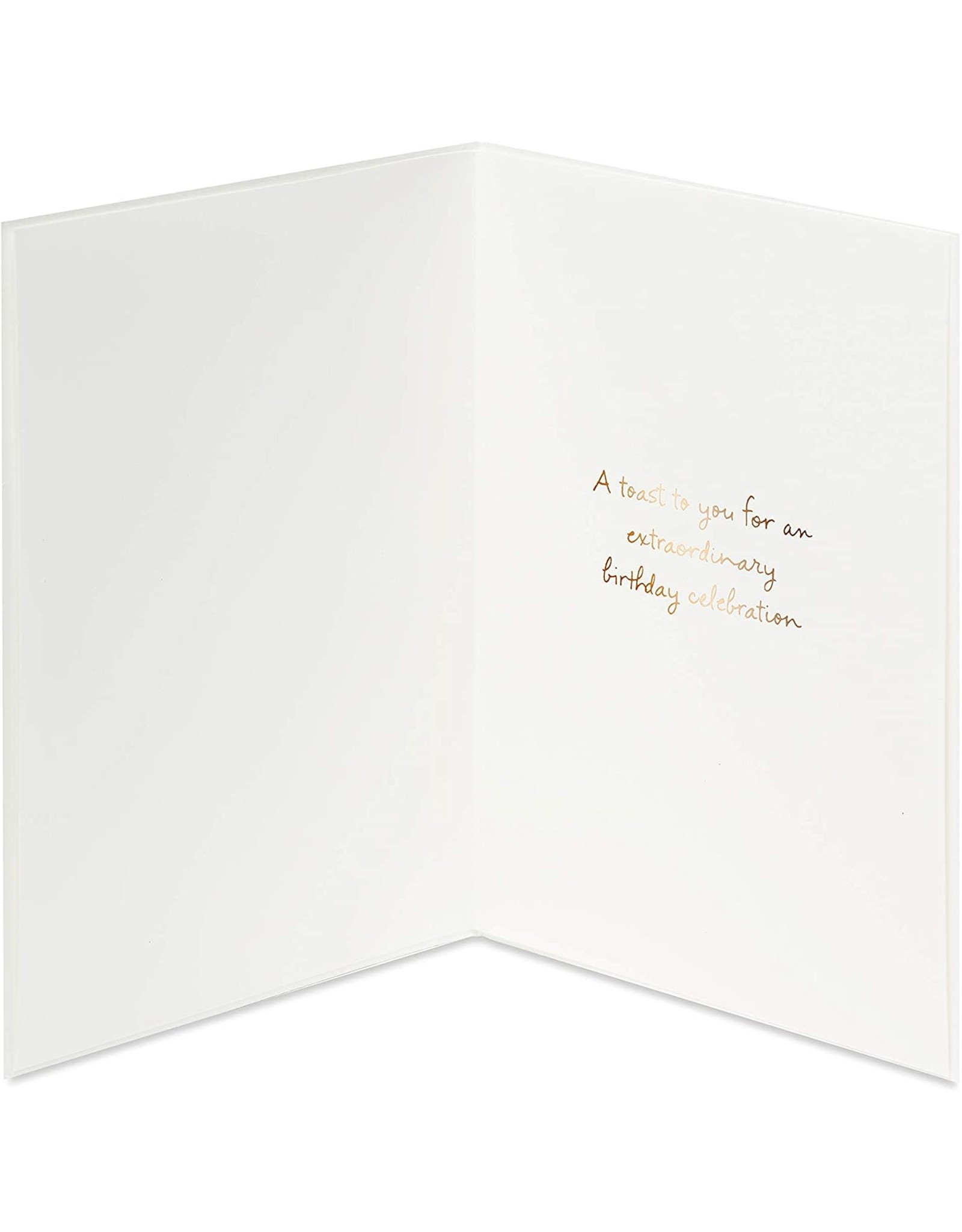 PAPYRUS® Birthday Card Age And Glasses Of Wine Should Never Be Counted