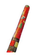 PAPYRUS® Christmas Gift Wrapping Paper 12FT Roll Double-Sided Red Green