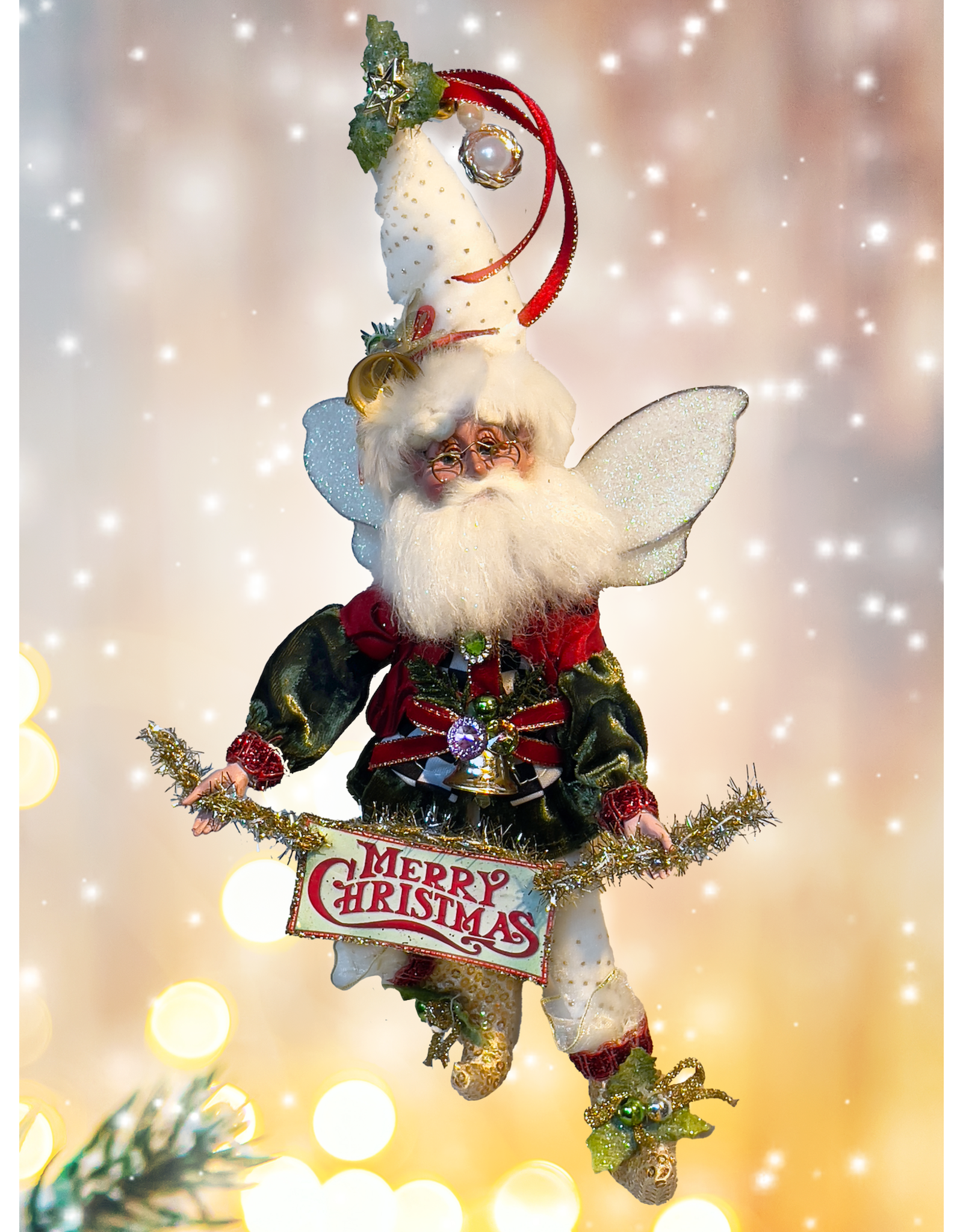 Mark Roberts Fairies Merry Christmas Bells Fairy SM Exclusive LE