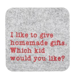 Mud Pie Christmas Felt Coaster Homemade Gifts Which Kid Would You Like