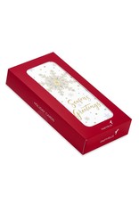 PAPYRUS® Boxed Christmas Cards 16pk Metallic Snowflake