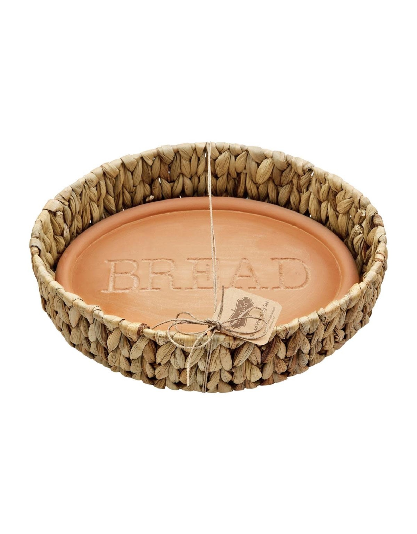 Mud Pie Bread Warming Set in Hyacinth Bread Basket