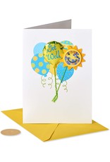 PAPYRUS® Get Well Card Green and Blue Cheery Balloons