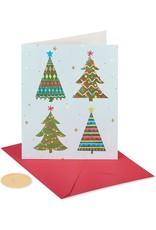 PAPYRUS® Boxed Christmas Cards 20pk Grid Of Trees