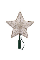 Kurt Adler Christmas Tree Topper 5 Point Wire Star 8.5 inch