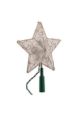 Kurt Adler Christmas Tree Topper 5 Point Wire Star 8.5 inch