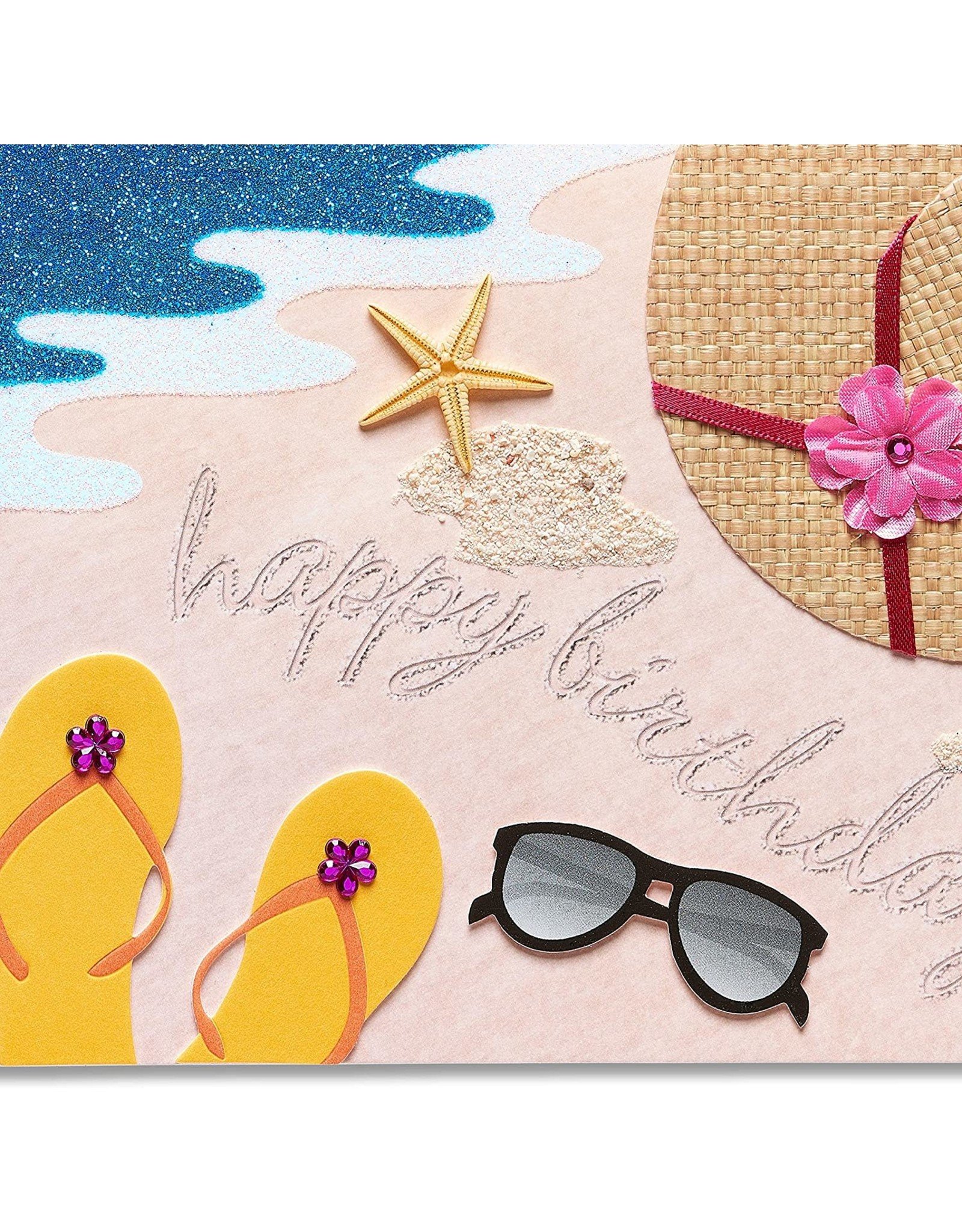 PAPYRUS® Birthday Card Beach Scene