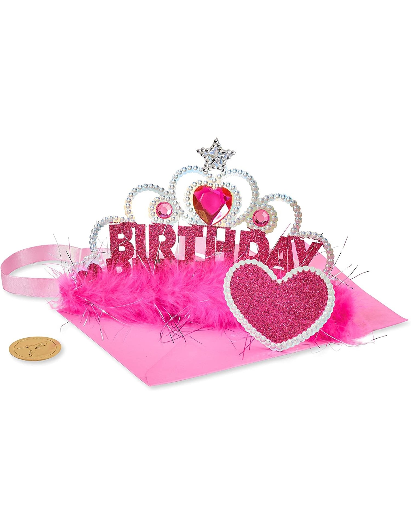 PAPYRUS® Birthday Card Birthday Princess Wearable Tiara Card