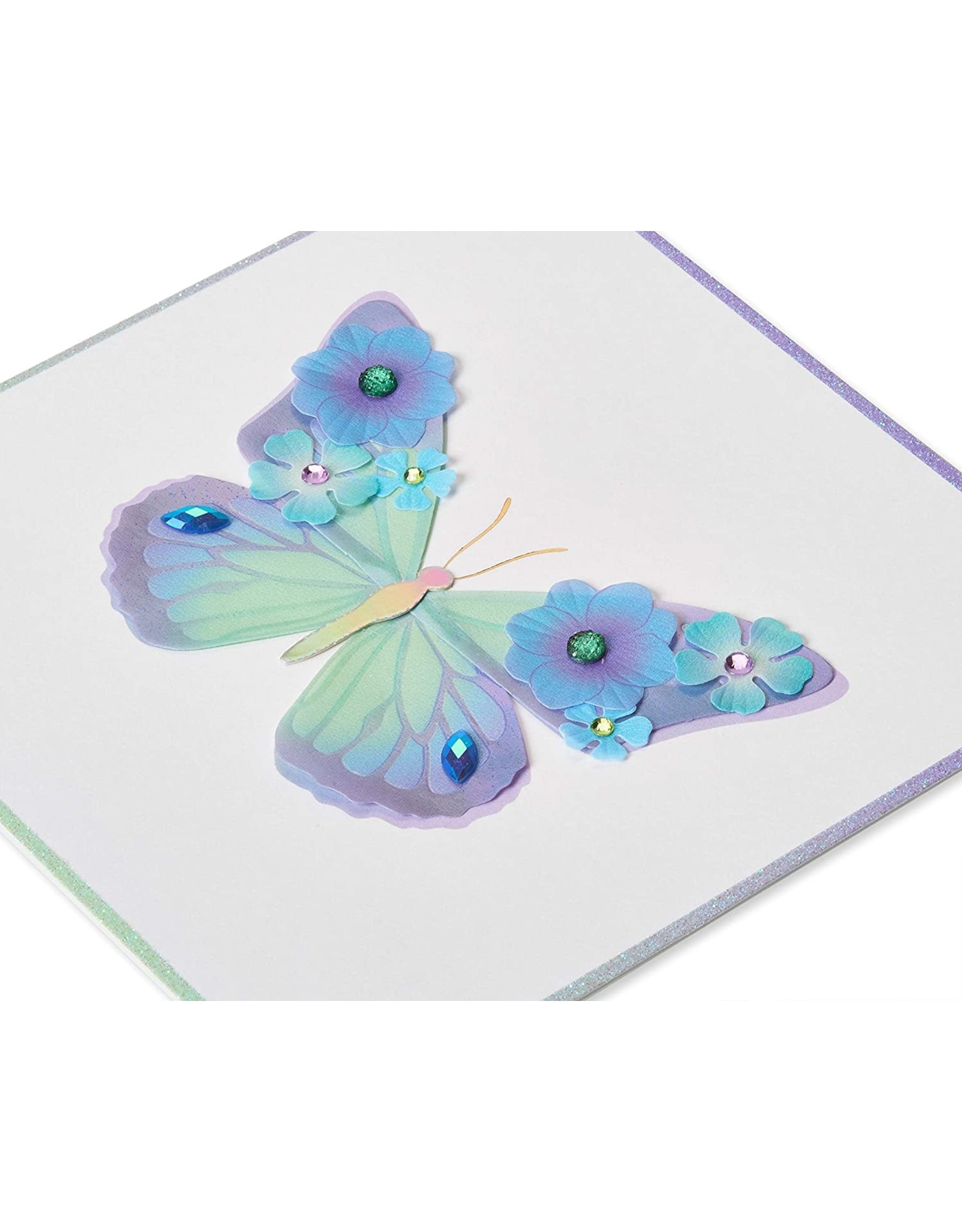 PAPYRUS® Birthday Card Bold Butterfly With Flowers