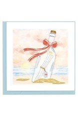 Quilling Card Quilled Message In A Bottle Greeting Card