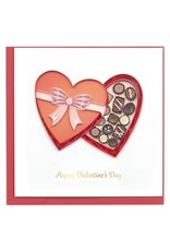 Quilling Card Quilled Box Of Chocolates Valentines Day Greeting Card