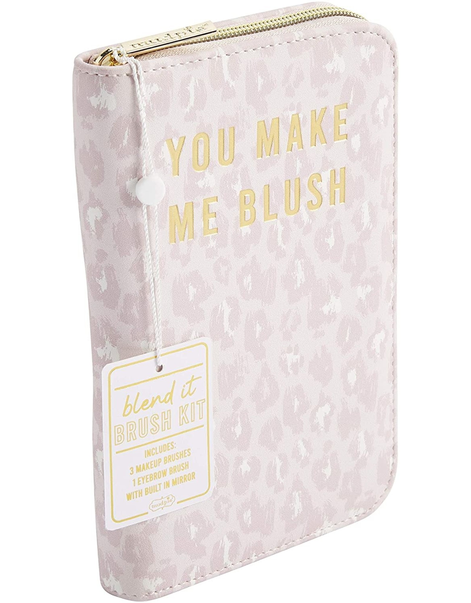 Mud Pie Make-Up Brush Kit - You Make Me Blush