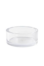 Caspari Acrylic Wine Bottle Coaster 12 Inch Crystal Clear