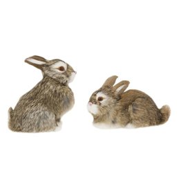 Mark Roberts Bunny Rabbit Figurines 4-5 Inch Set of 2 Assorted