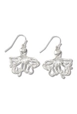 Periwinkle by Barlow Earrings Silver Octopus