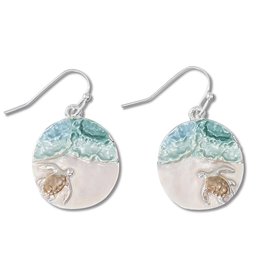 Periwinkle by Barlow Earrings | Sea Turtles To The Sea Ocean Surf