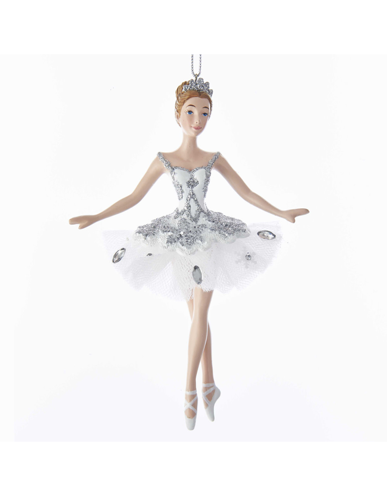 Kurt Adler Snow Queen Ballerina Ornament