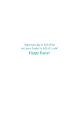Caspari Easter Cards Easter Egg Hunt Greeting Card