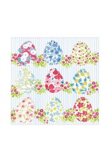 Caspari Easter Paper Lunch Napkins 20ct Floral Easter Eggs