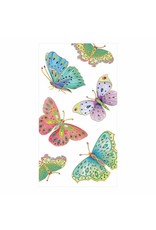 Caspari Paper Guest Towel Napkins 15pk Jeweled Butterflies