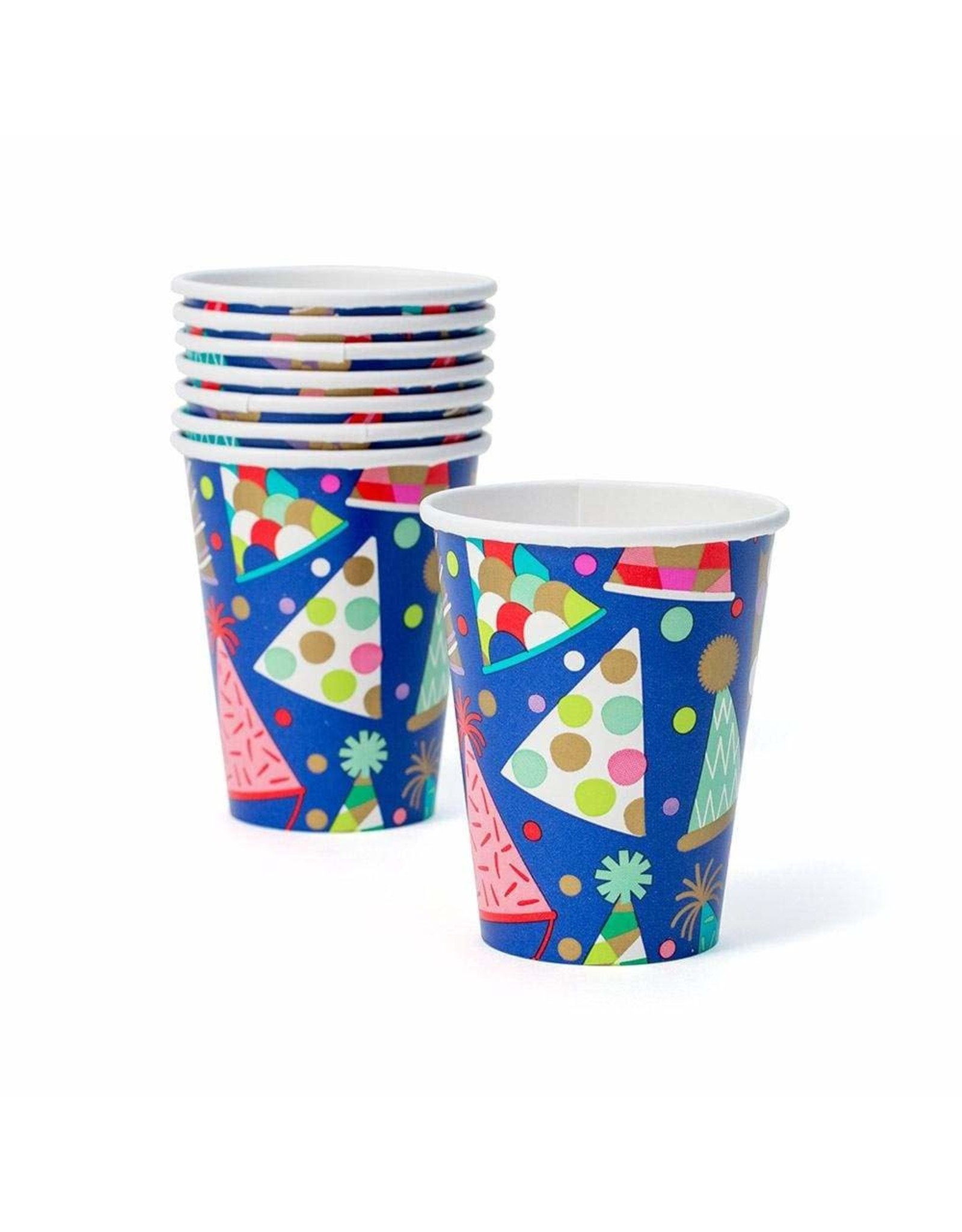 Caspari Party Hats Paper Cups 8ct