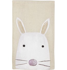 Mud Pie Painted Easter Towel - Easter Bunny