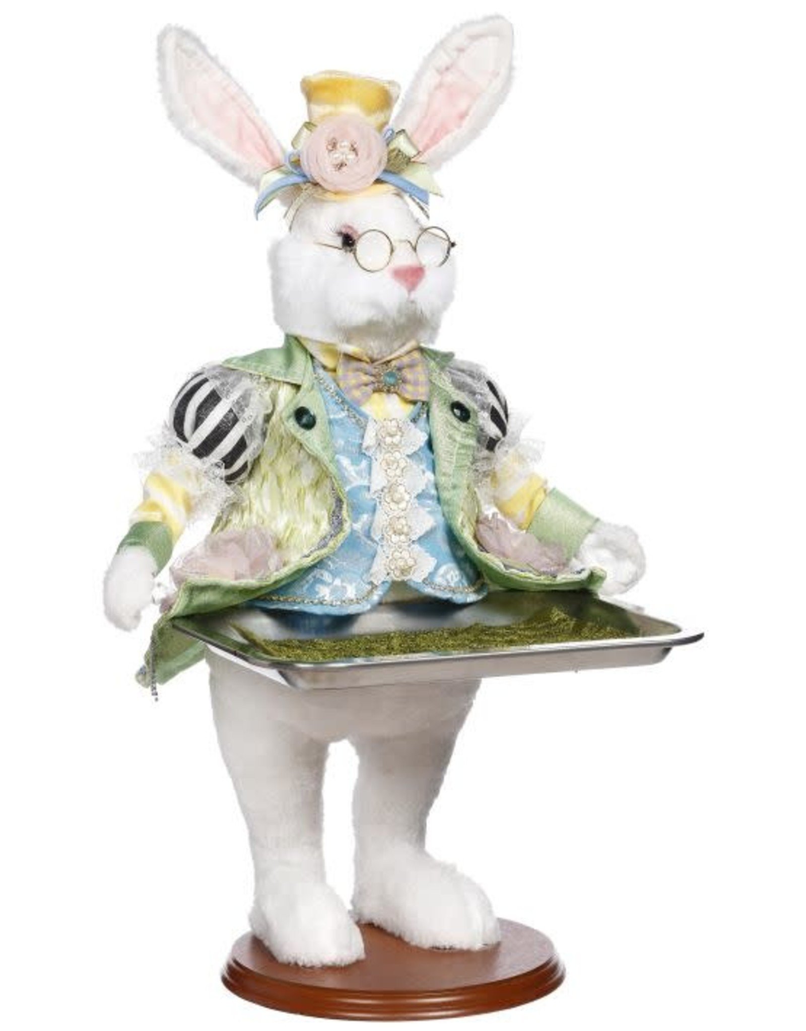 Mark Roberts Fairies Easter Bunnies Rabbit Server Holding Tray