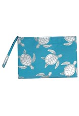 Periwinkle by Barlow Wristlets Turquoise With Silver Sea Turtles Wristlet