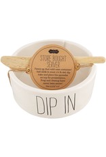 Mud Pie Store Bought Dip Server Dip Bowl W Speaker Set