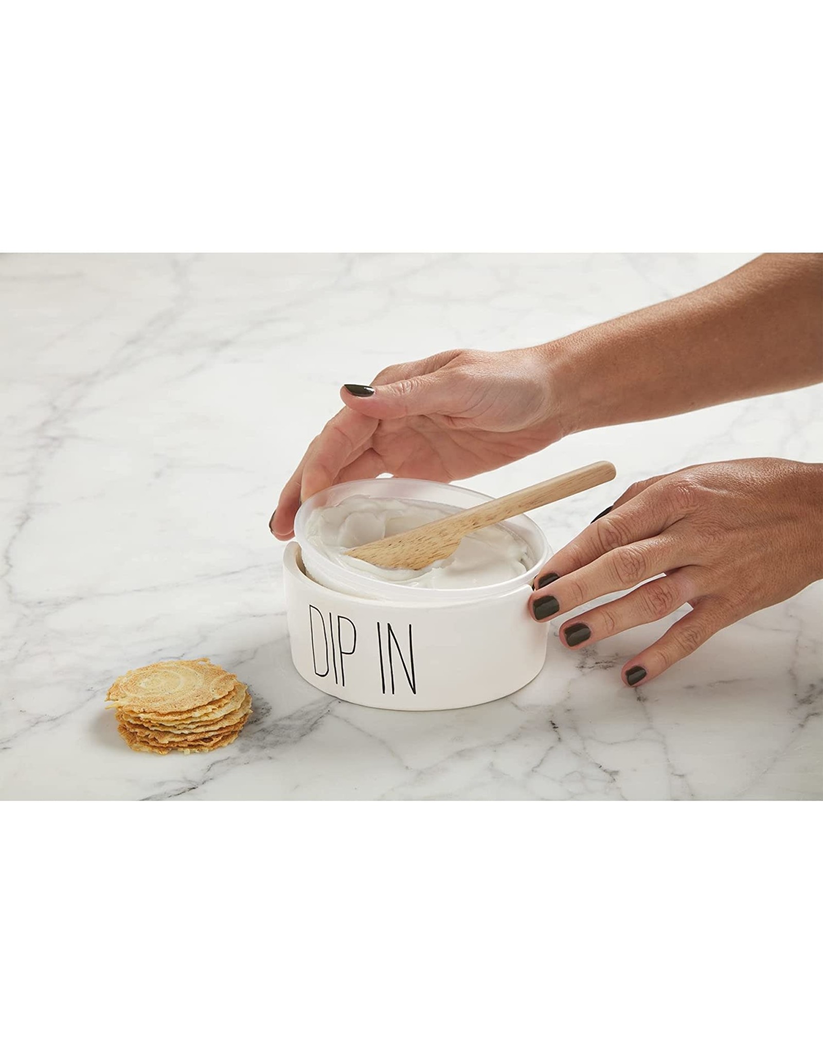 Mud Pie Store Bought Dip Server Dip Bowl W Speaker Set