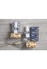 Mud Pie Ikat Indigo Hand Soap Paper Hand Towels And Basket Set