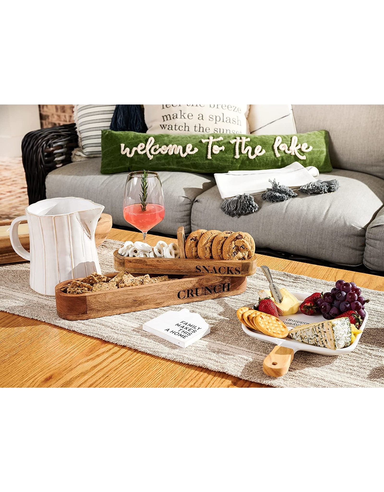 Mud Pie Made It Myself Just Kidding Serving Set W Cannot Lie Spreader