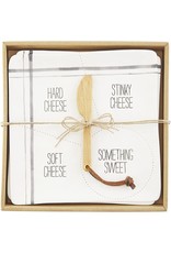 Mud Pie Bistro Cheese Plate Diagram Set With Spreader
