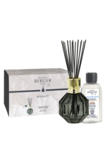 Maison Berger Bouquet Facette Black Reed Diffuser Set W Cotton Caress