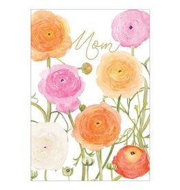 Caspari Mothers Day Cards Ranunculus Flowers Mother's Day Card