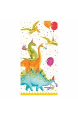 Caspari Paper Facial Tissues Partysaurus Dinosaur Birthday Hankies