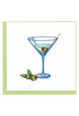 Quilling Card Quilled Gin Martini Greeting Card