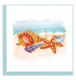 Quilling Card Quilled Seashells Greeting Card